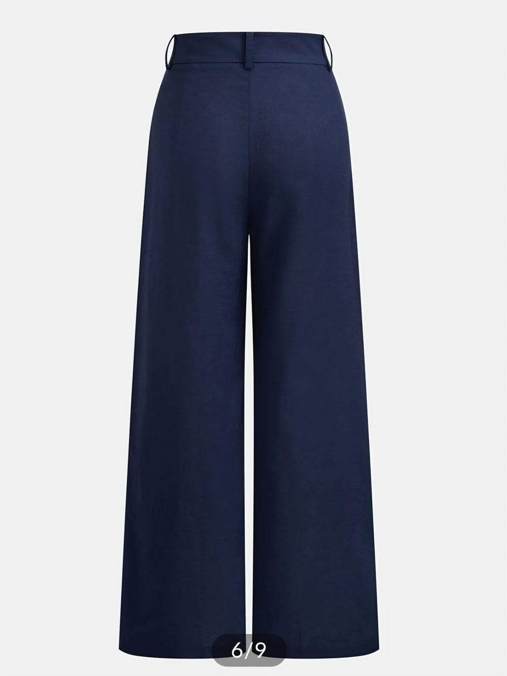 Commense Cotton Linen Halter Wrap Top & Pants Set - Picture 6 of 6